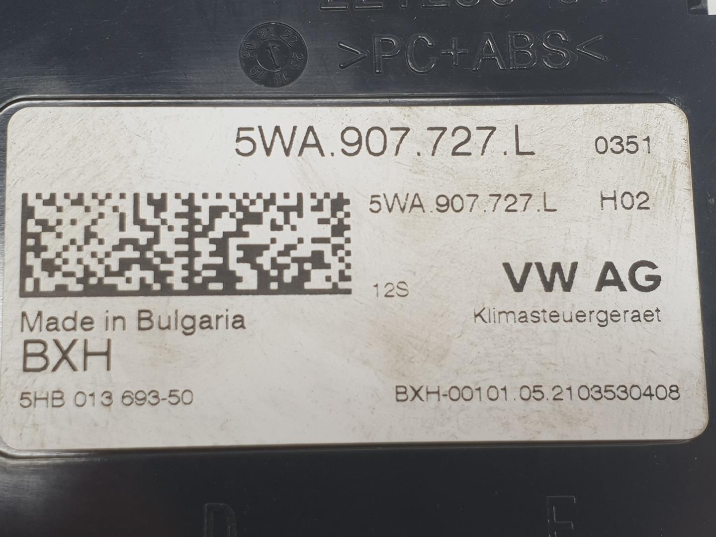 VOLKSWAGEN Caddy 4 generation (2015-2020) Andre kontrolenheder 5WA907727L,5WA907727L 24242958