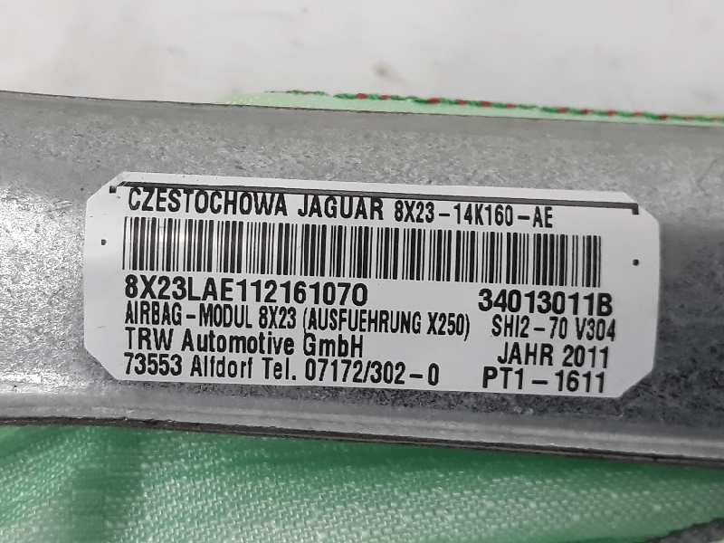 JAGUAR XF 1 generation  (2011-2016) Left Side Roof Airbag SRS 8X2314K160AE,34013011B,C2Z3355 19624737