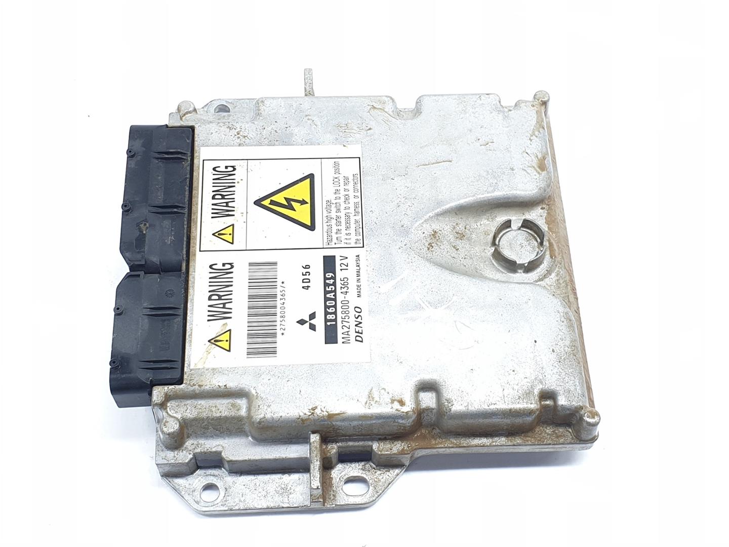 MITSUBISHI L200 4 generation (2006-2015) Calculateur d'unité de commande du moteur 1860A549, 1860A549 24236990