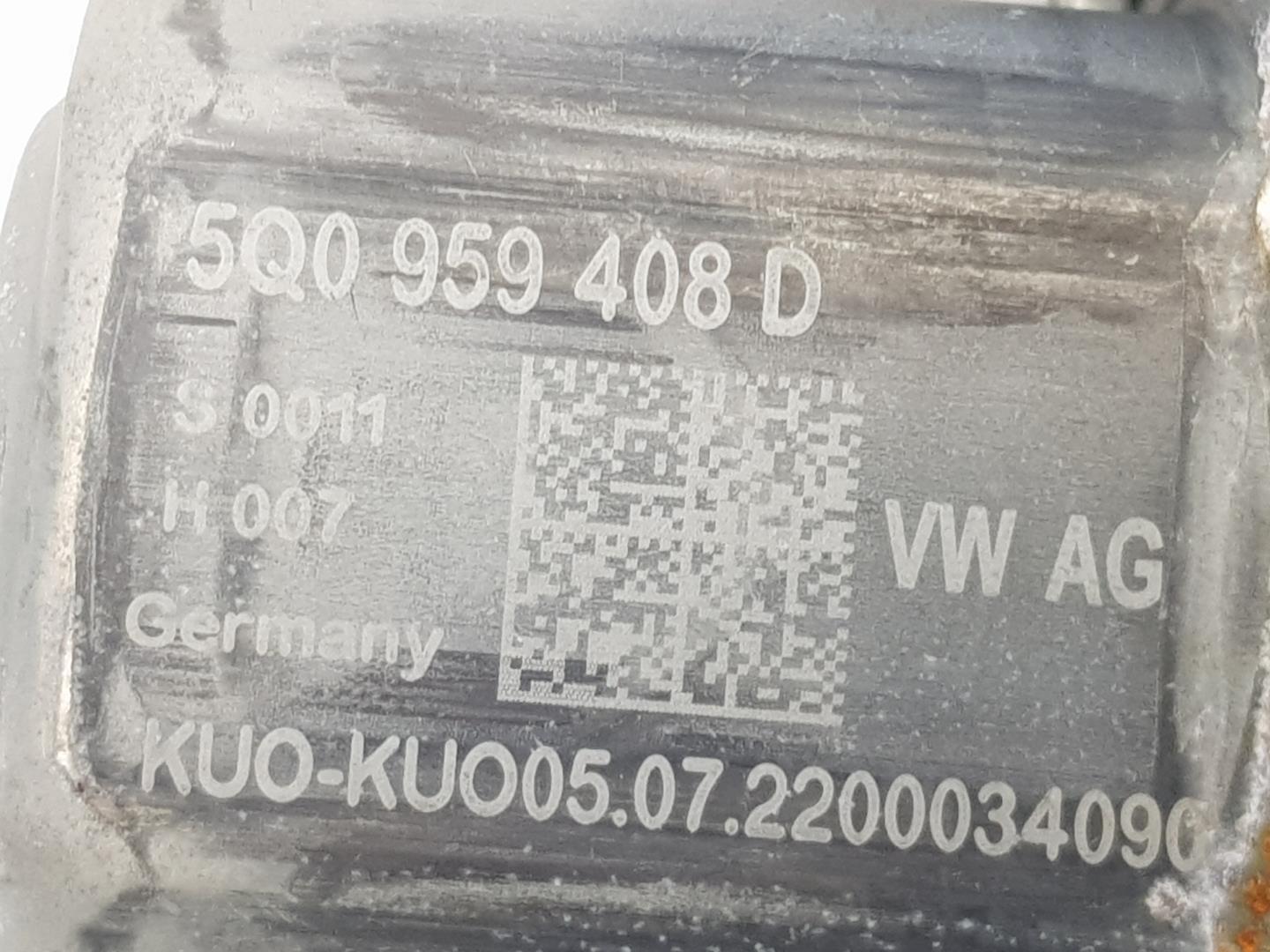 SEAT Alhambra 2 generation (2010-2021) Aizmugurējo labo durvju loga vadības motorīts 5Q0959408D, 5Q0959408D 21582707