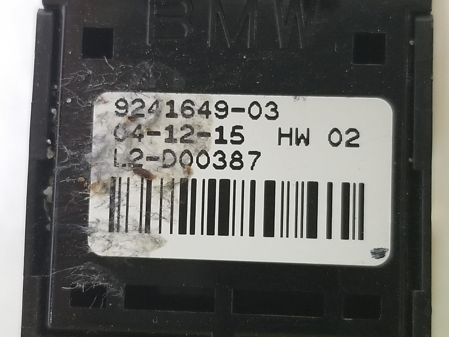 BMW 4 Series F32/F33/F36 (2013-2020) Commutateur de commande de vitre de porte arrière droite 9208107, 61319208107 19921544