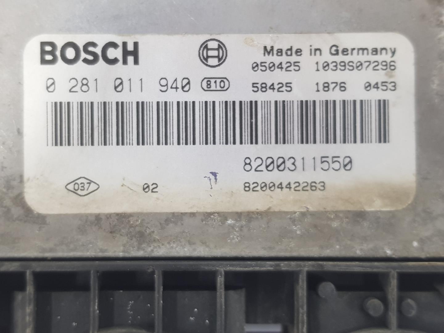 NISSAN Engine Control Unit ECU 8200381668, 605045200 19805279