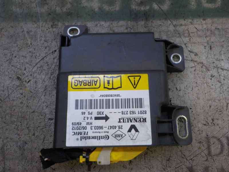 Boîtier air bag K9K892 8201163278 de Dacia Logan mcv (ks_) 2007-2013 75 CV