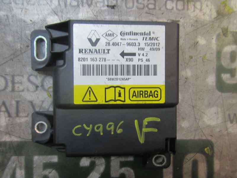 Boîtier air bag D4F732 8201163278 de Dacia Sandero (bs_) 2008-2013 75 CV