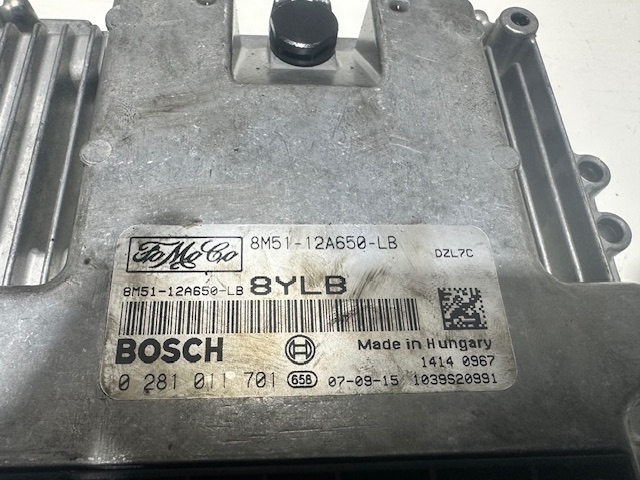 Switchboard engine uce 0281011701 de Ford C-max (dm2) 2007-2010 90 CV - pieza usada