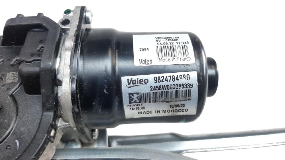 Wischermotor vorne at F12XEL 9824784980 de Opel Corsa f (p2jo) 2019-0 101 CV con 18616 km - pieza usada