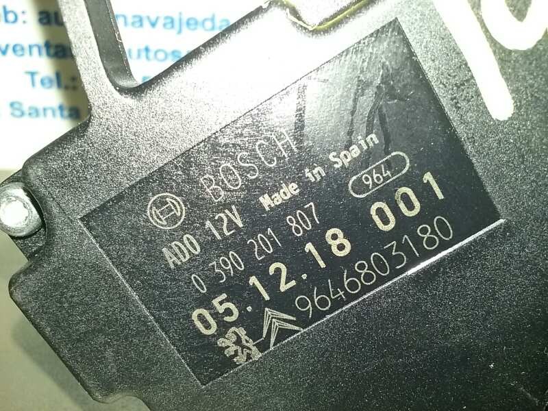 Motor limpia delantero 9HXDV6ATED4 9646803180 de Citroen C4 i (lc_) 2004-2011 90 CV con 133434 km - pieza usada