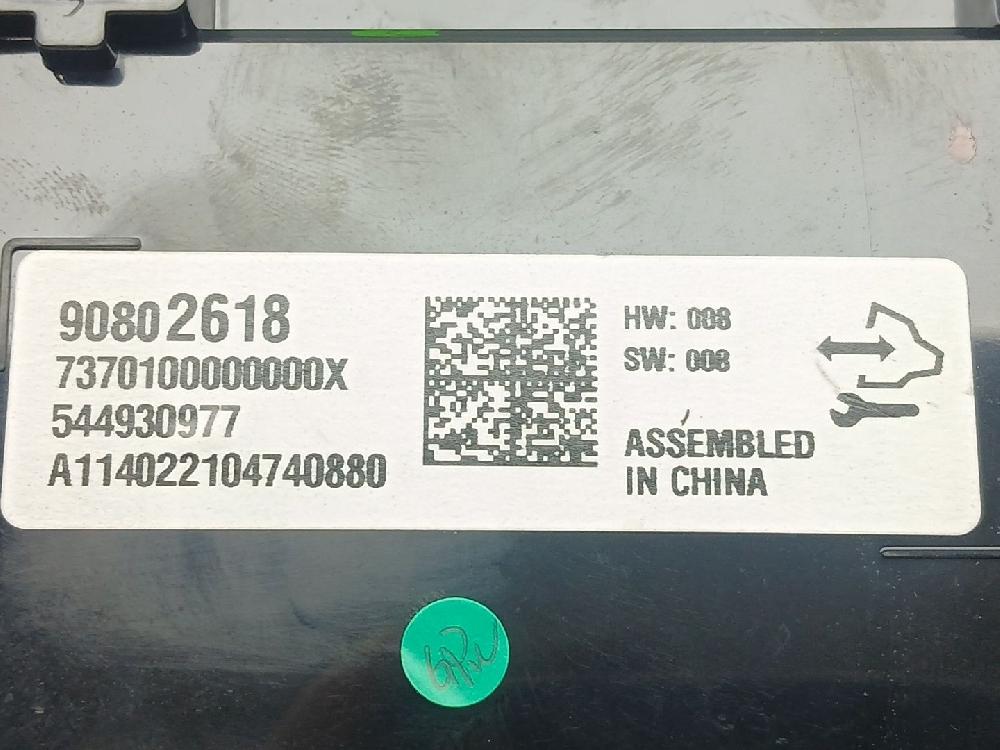 Pantalla multifunción A 20 DTE 90802618 de Opel Insignia a (g09) 2008-2017 140 CV con 238000 km - pieza usada