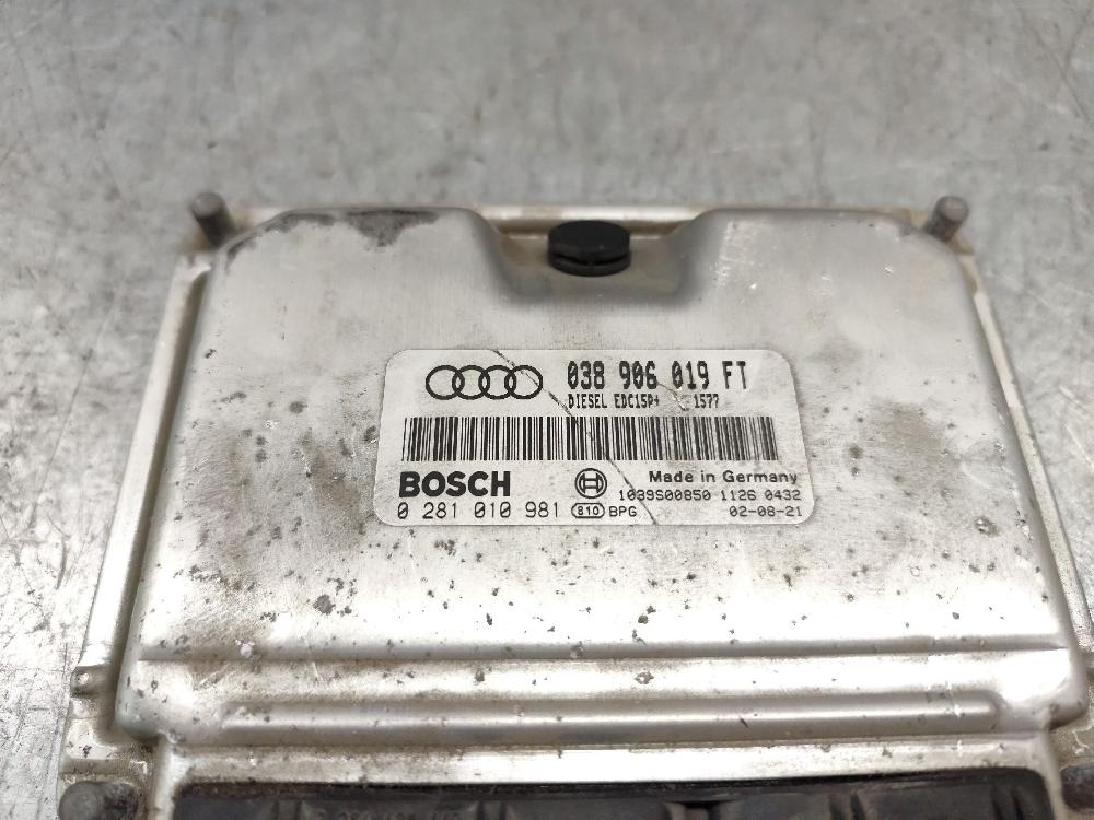Switchboard engine uce ASZ 0281010981 de Audi A3 (8l1) 1997-2001 130 CV - pieza usada