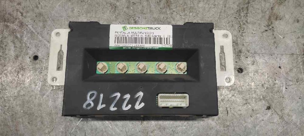 Pantalla multifunción YD22 21677652 de Nissan Almera ii (n16) 2003-2006 136 CV - pieza usada
