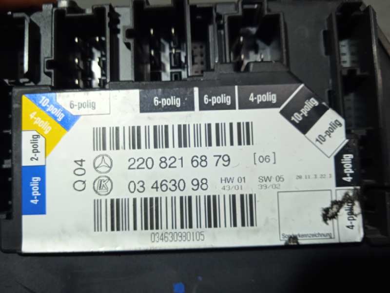 Módulo electronico 112972 2208216879 de Mercedes-benz Clase s (w220, v220) 1998-2005 245 CV con 196000 km - pieza usada
