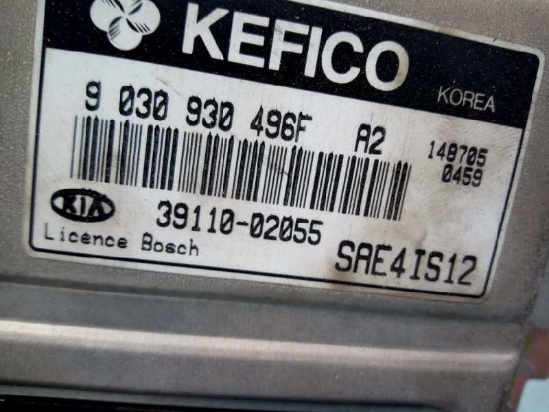 Motorsteuergerät G4HC 3911002055 de Kia Picanto (sa) 2004-2012 65 CV con 147000 km - pieza usada