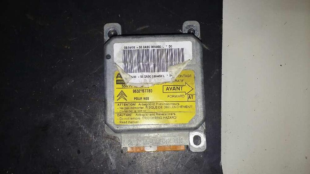Centralita airbag RHY 9632167780 de Citroen Xsara picasso (n68) 1999-2011 90 CV