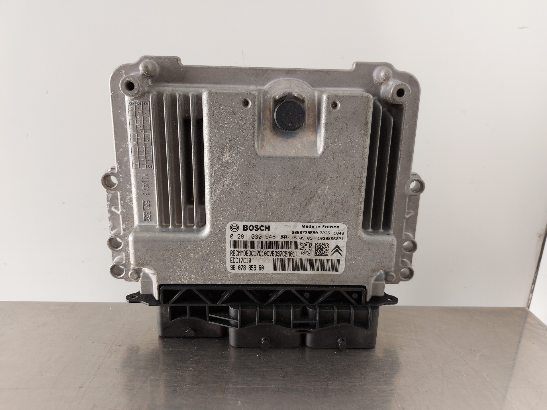 CITROËN Berlingo 2 generation (2008-2023) Motorstyrenhet ECU 9807885980 24885553