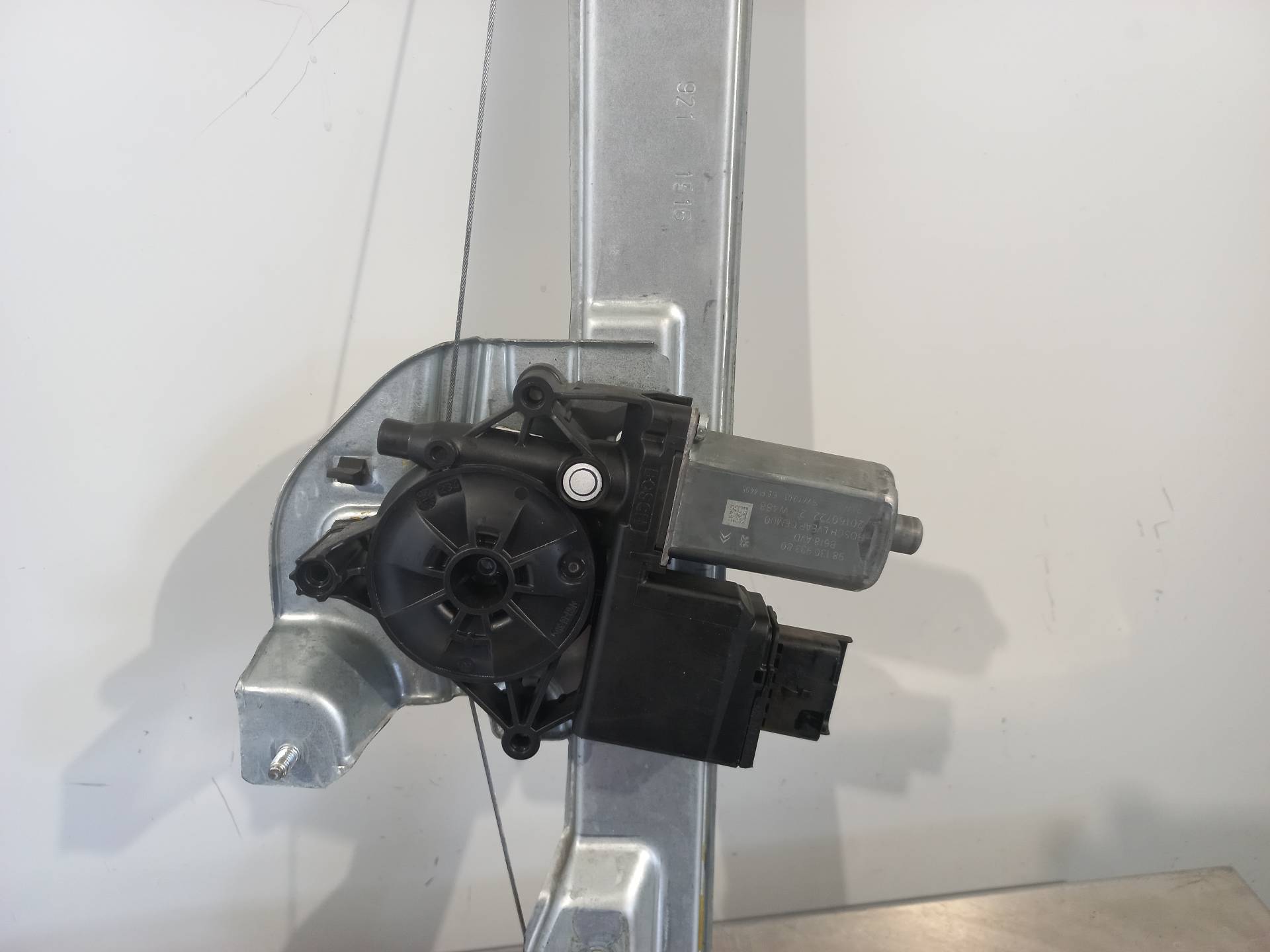 CITROËN C3 2 generation (2009-2016) Front Right Door Window Regulator 9812081580D 24888229