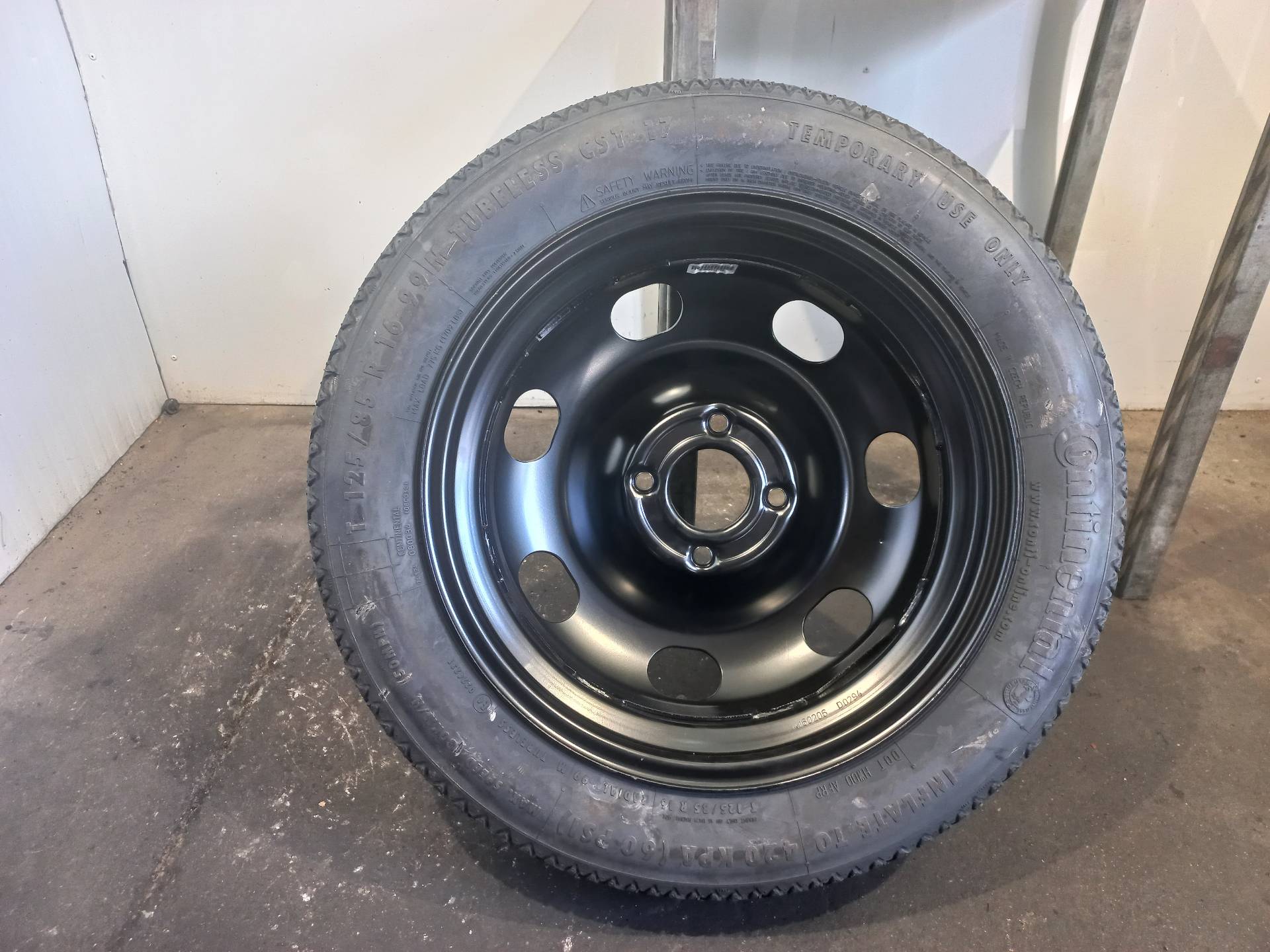 CITROËN C3 2 generation (2009-2016) Spare Wheel 9810124380C 24889319