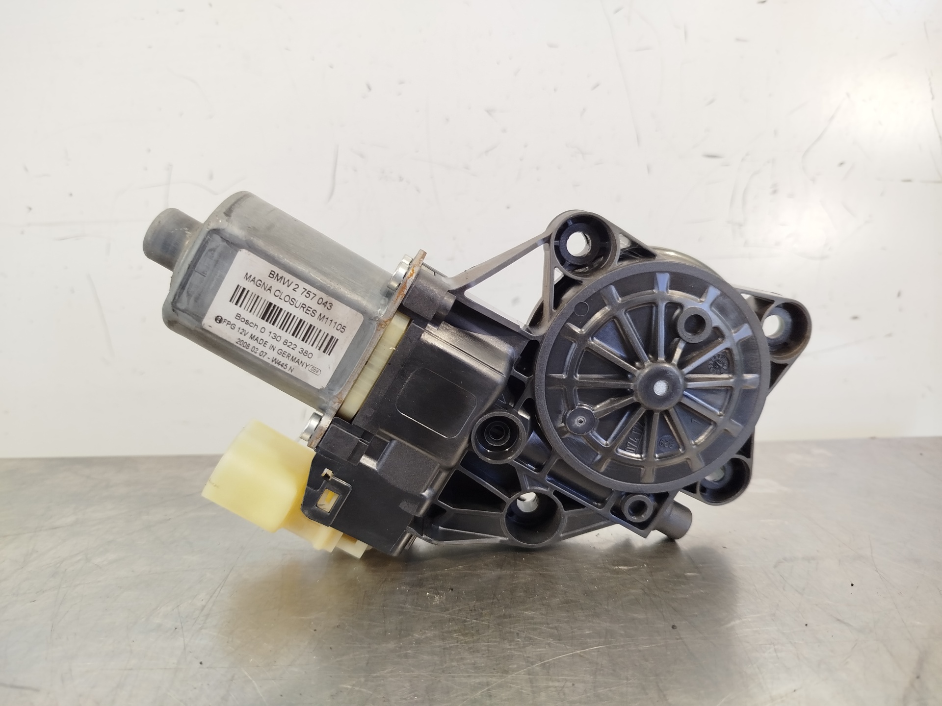 MINI Cooper R56 (2006-2015) Motor regulátora okna ľavých predných dverí 2757043 26417004