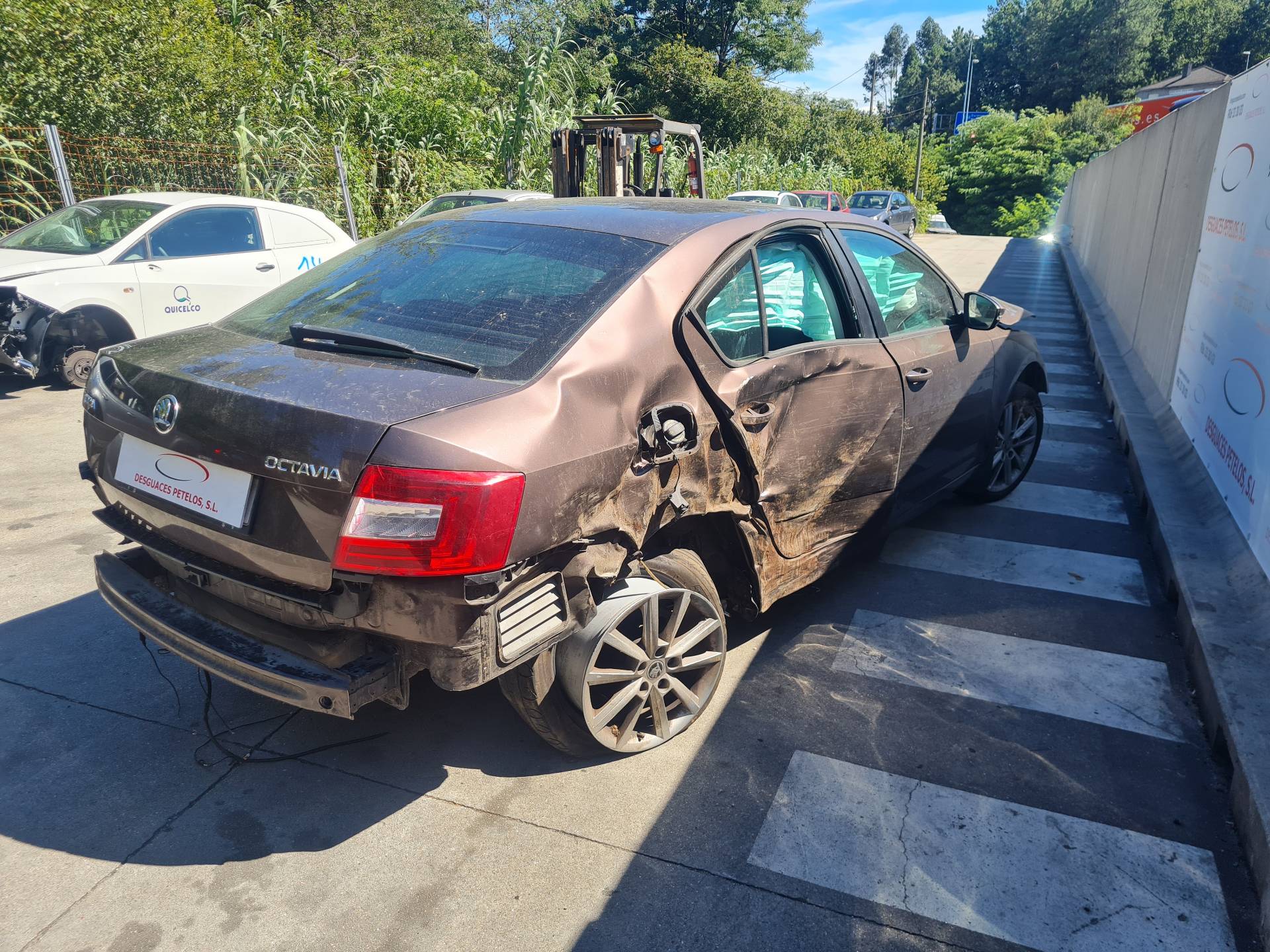 SKODA Octavia 2 generation (2004-2013) Зеркало передней правой двери 26410925