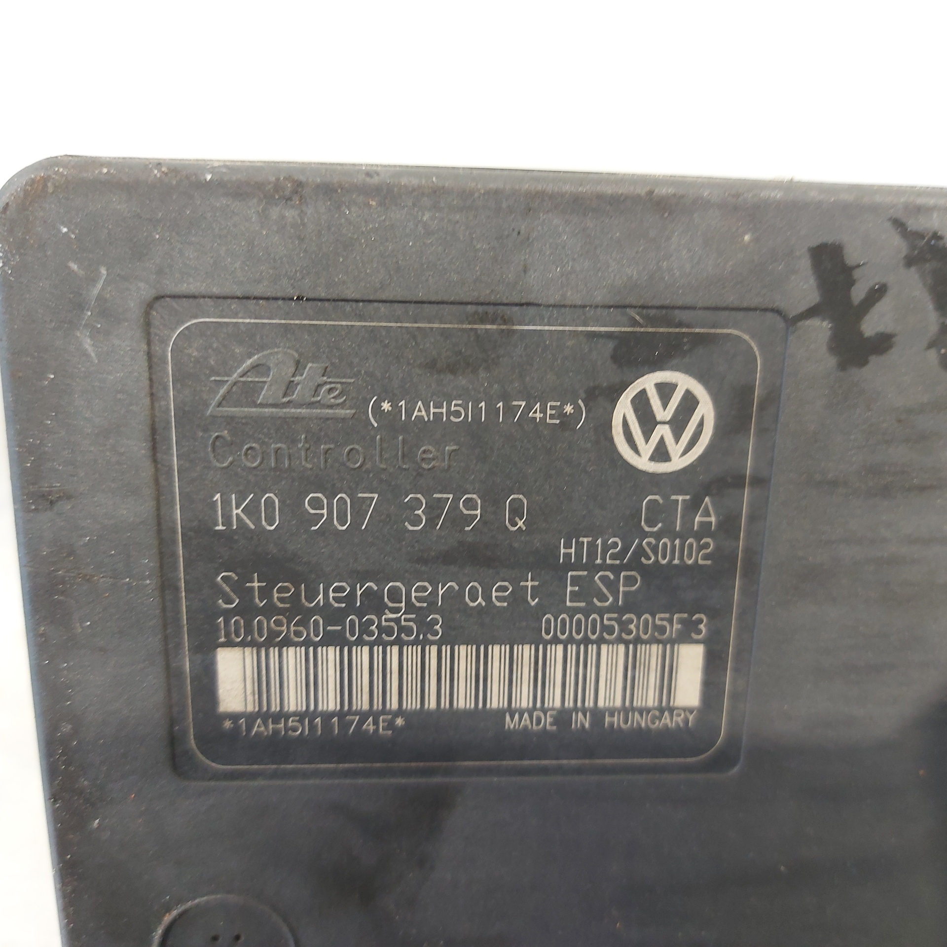 VOLKSWAGEN Golf Plus 2 generation (2009-2014) ABS Pump 1K0614517M 24890470