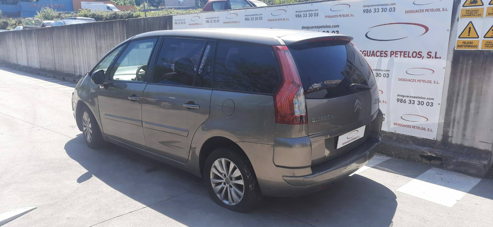 TOYOTA C4 Picasso 1 generation (2006-2013) Priekšējā stikla tīrītāja mehānisms B58LHD14303 24885432