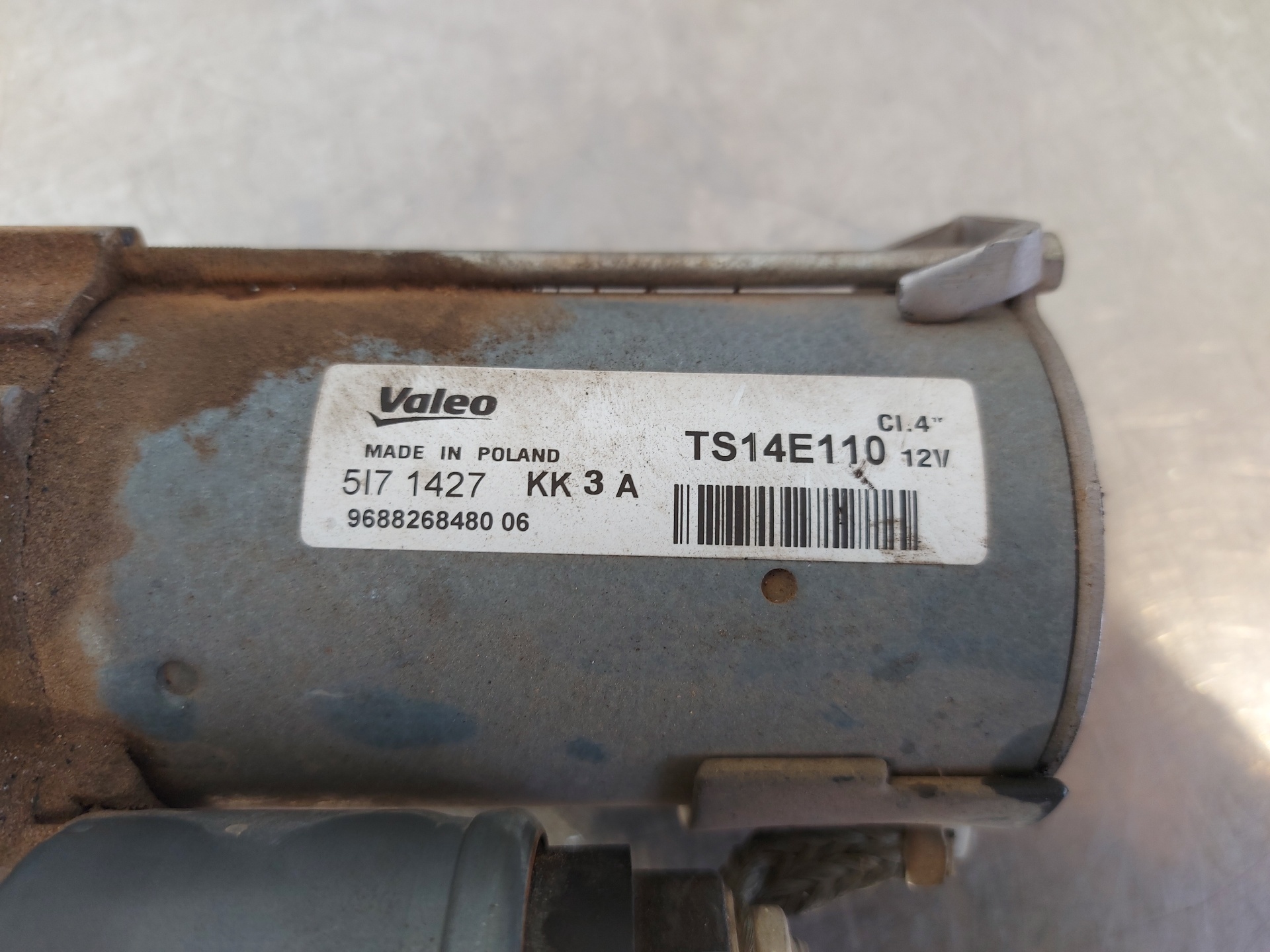 CITROËN C-Elysee 2 generation (2012-2017) Starter Motor 9688268480 24885857