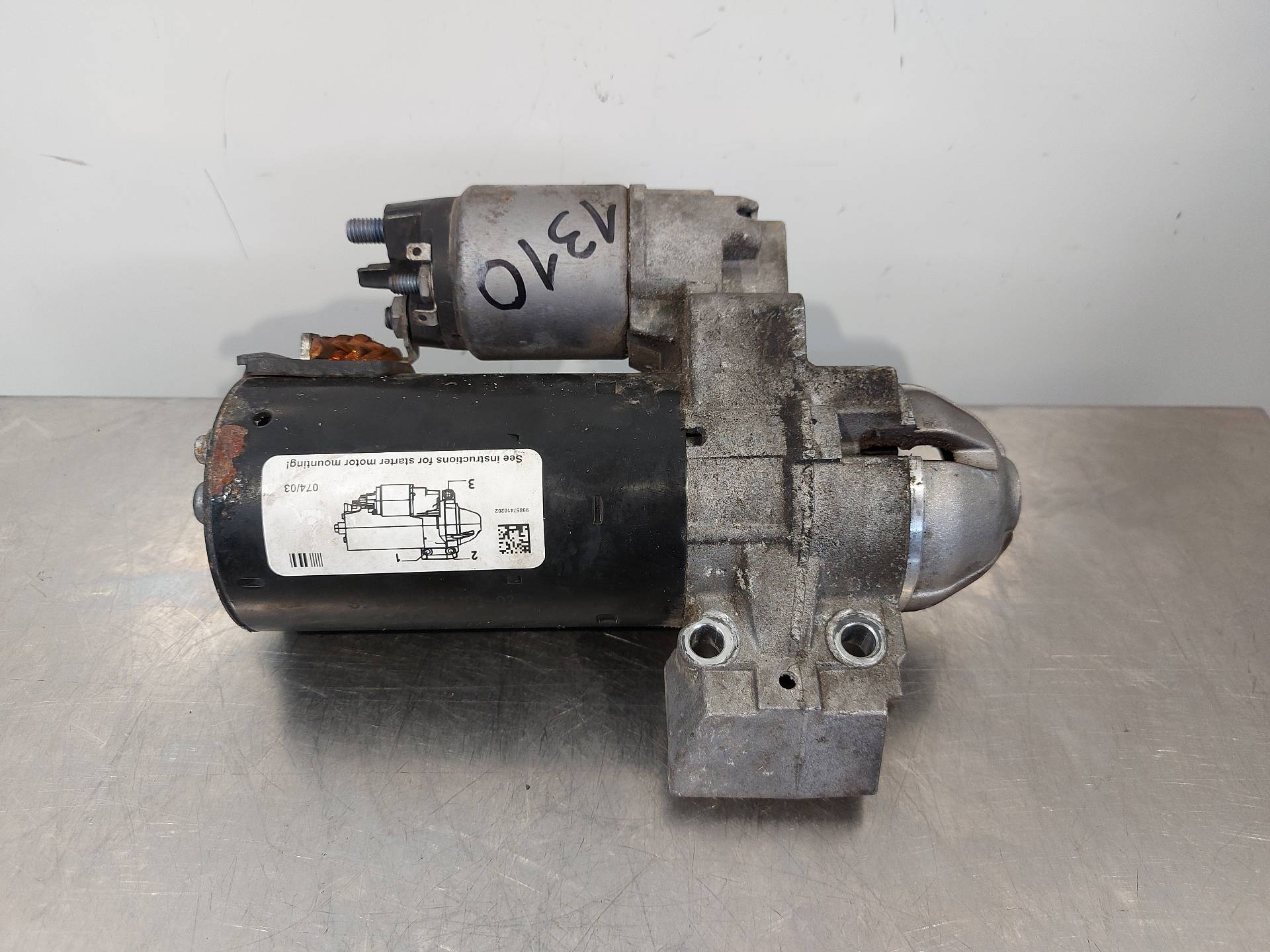 BMW 3 Series F30/F31 (2011-2020) Starter Motor 0001148509 26410280