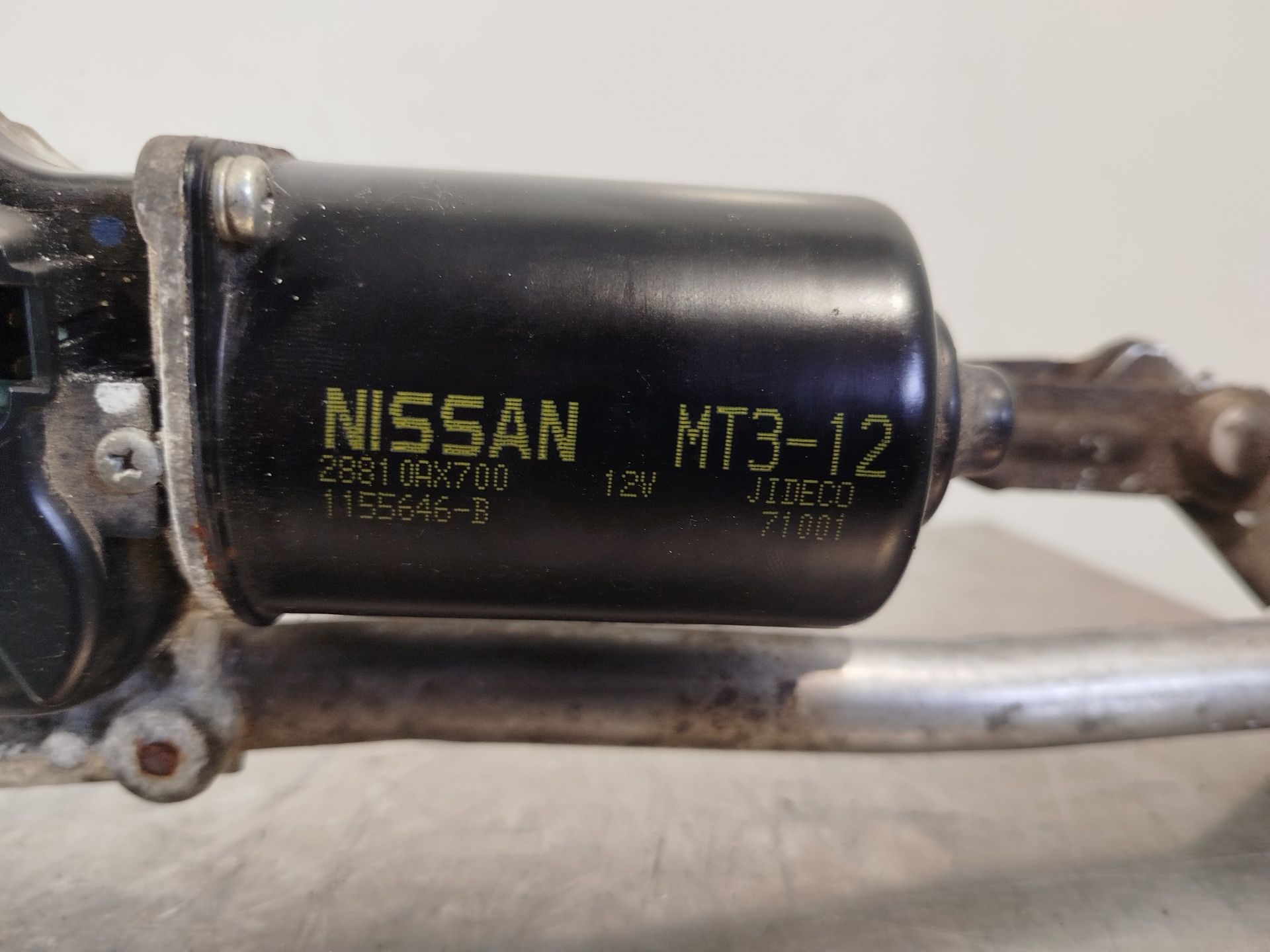 NISSAN Micra K12 (2002-2010) Priekinių valytuvų mechanizmas (trapecija) 28810AX700 24891477