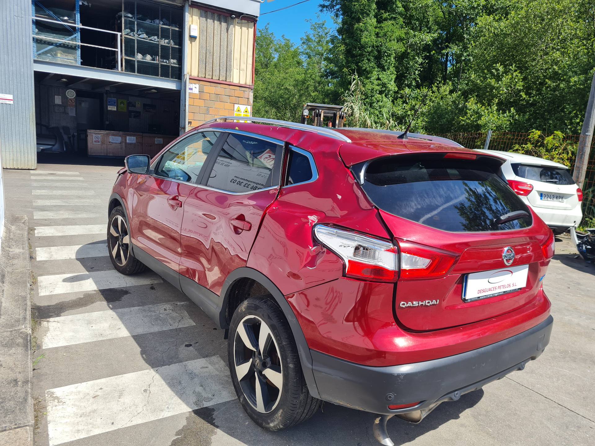 NISSAN Qashqai 2 generation (2013-2023) Venstre baglygte 265554EA5C 26416687