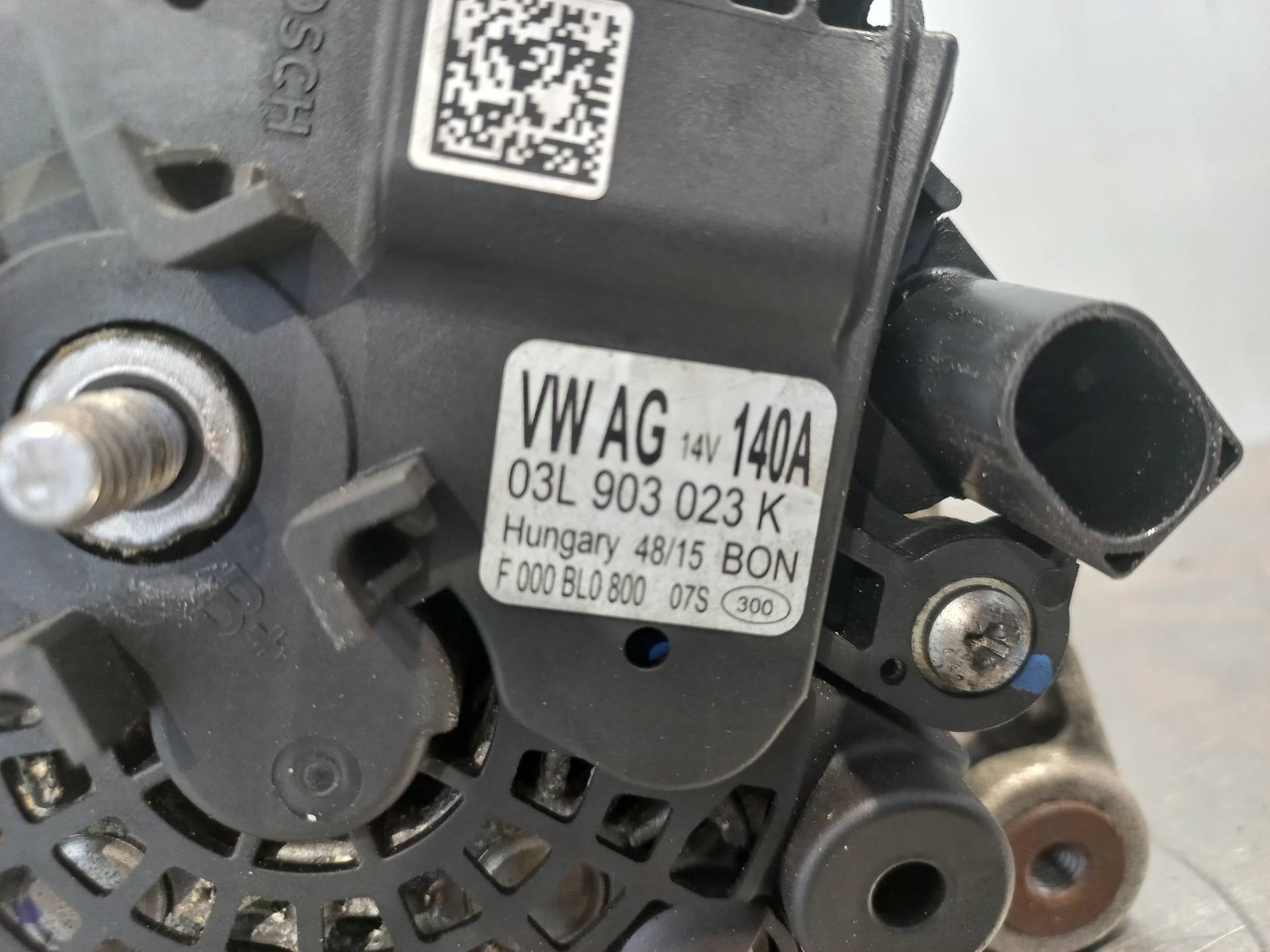 AUDI A3 8V (2012-2020) Генератор 03L903023 26410579