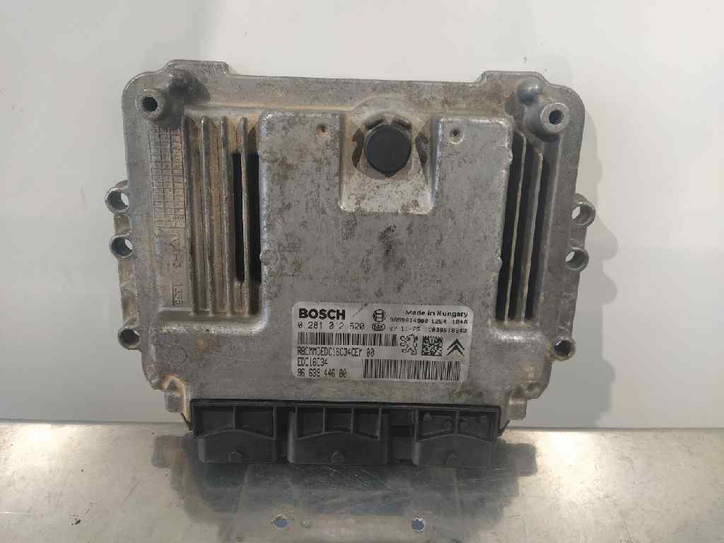 CITROËN Engine Control Unit ECU 9663944680 26391359