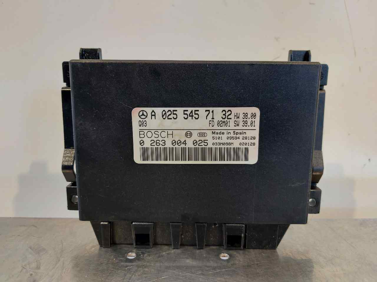 MERCEDES-BENZ E-Class W211/S211 (2002-2009) Other Control Units A0255457132 26407486