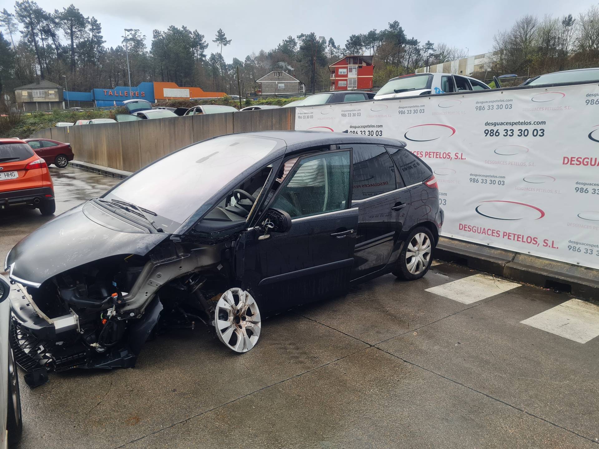 CITROËN C4 Picasso 1 generation (2006-2013) Передній правий карданний вал 9656329480 24892212