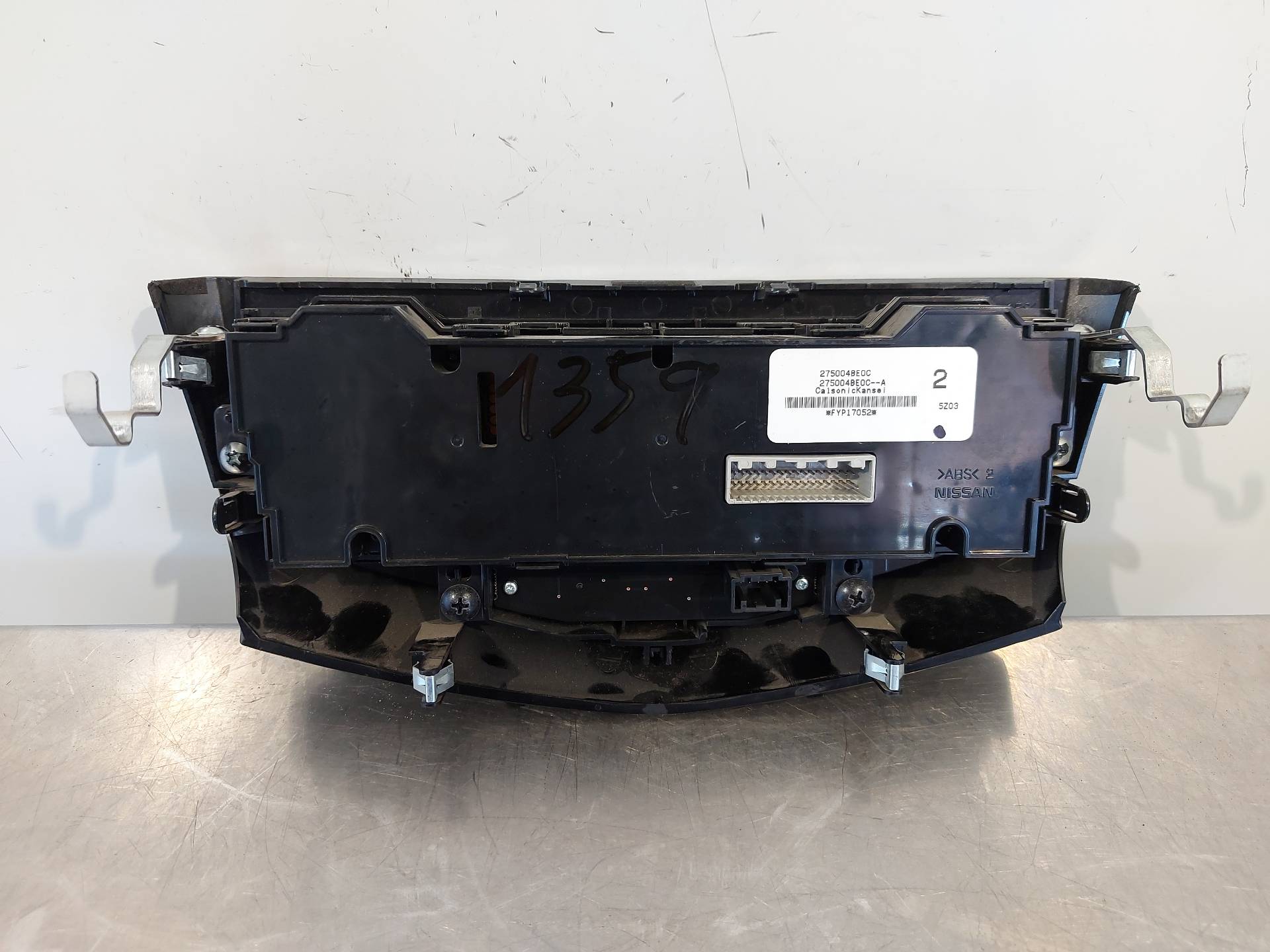 NISSAN Qashqai 2 generation (2013-2023) Klimato kontrolės (klimos) valdymas 275004BE0C 26410573