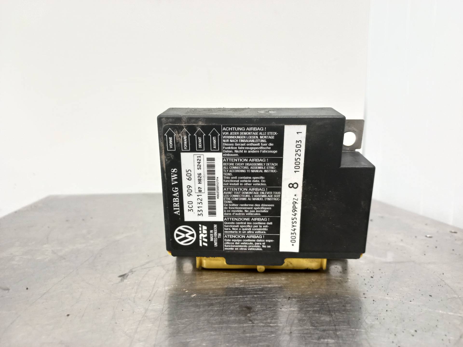 CHEVROLET Leon 2 generation (2005-2012) SRS Control Unit 3C0909605 24888356