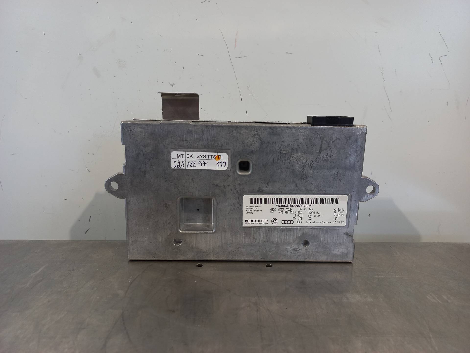 DODGE A8 D3/4E (2002-2010) Other Control Units 4E0035729 26410125