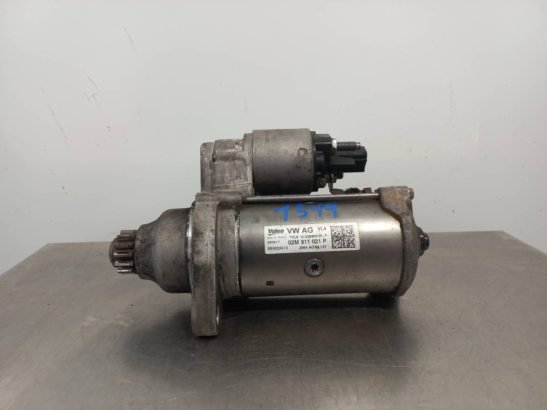 SKODA Superb 3 generation (2015-2023) Starter Motor 02M911021P 24887528