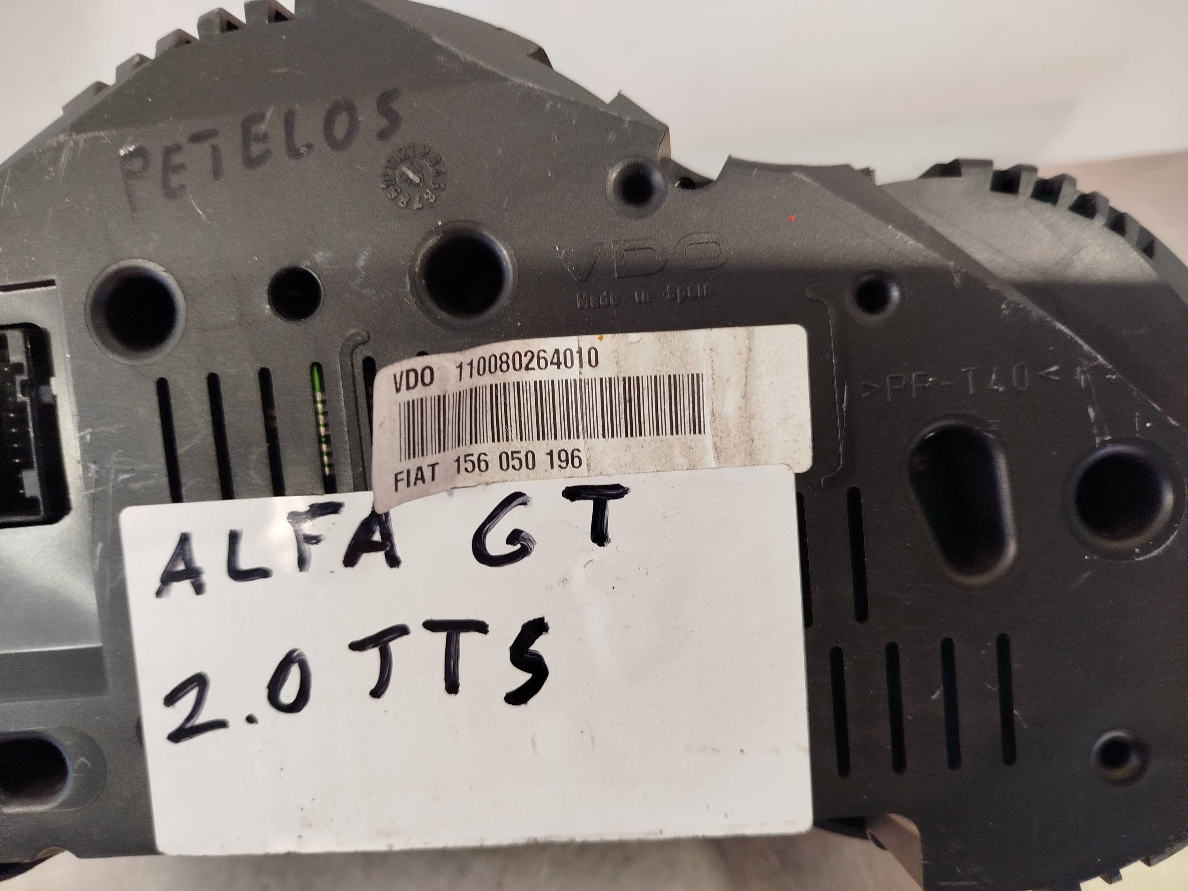 ALFA ROMEO GT 937 (2003-2010) Speedometer 156050196 24889865