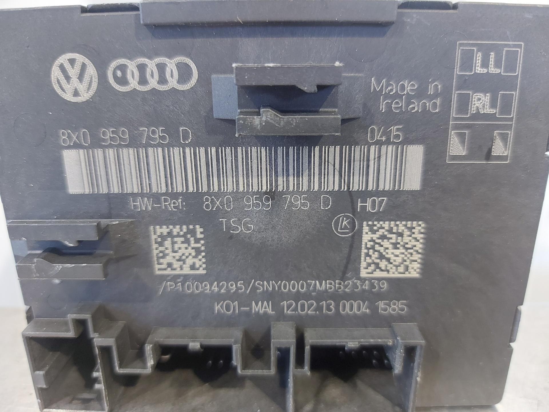 AUDI A1 8X (2010-2020) Другие блоки управления 8X0959795D 26411027