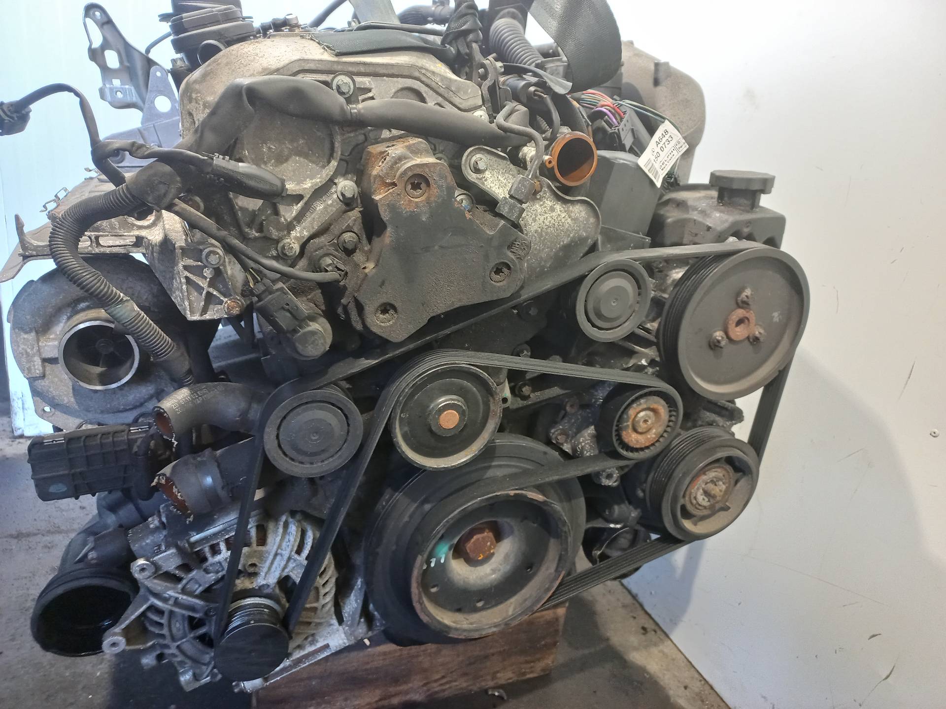 MERCEDES-BENZ E-Class W211/S211 (2002-2009) Motor 648961,263719KMS 26409236