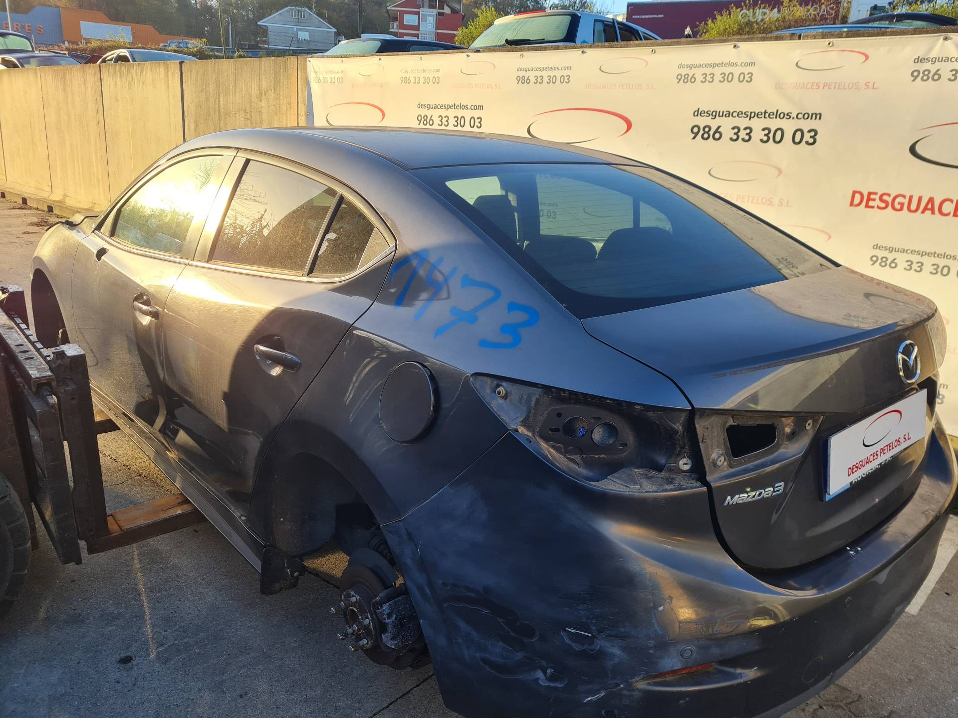 MAZDA 3 BM (2013-2019) Porte arrière gauche 24886112