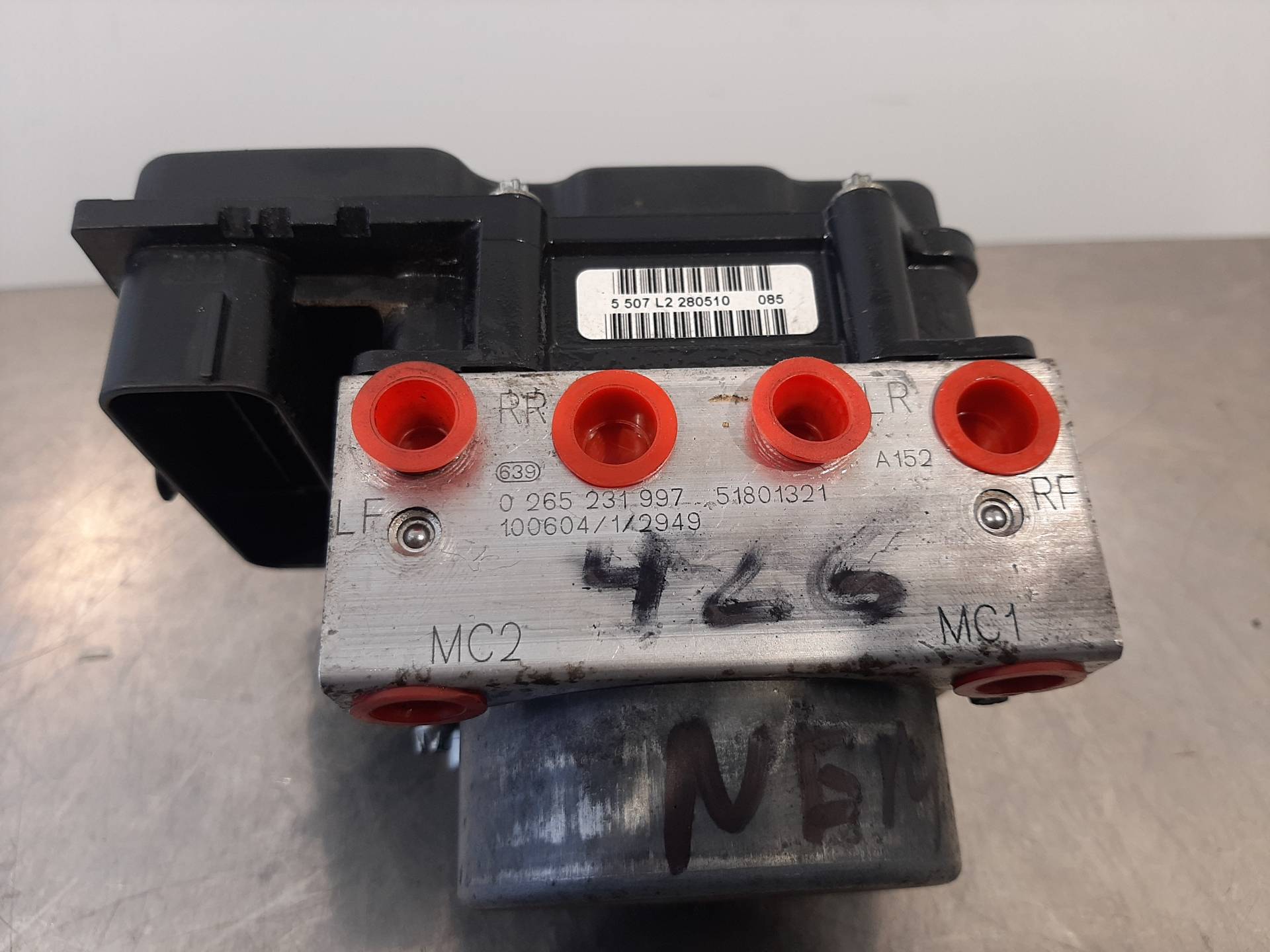 CITROËN Nemo 1 generation (2008-2015) ABS pumpe 0265231997 26406808