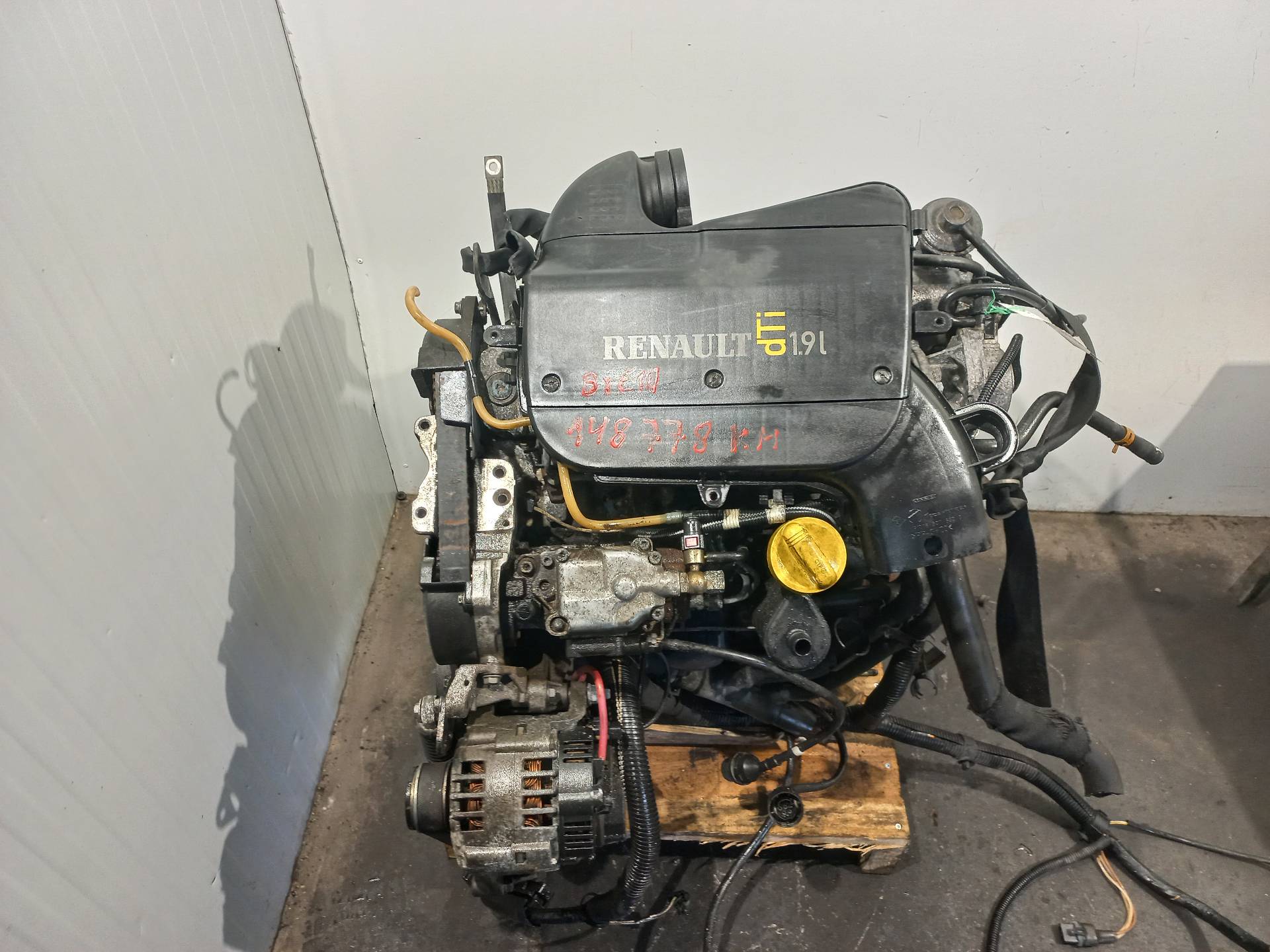 RENAULT Megane 1 generation (1995-2003) Motor F9Q736, 148778KMS 24889003