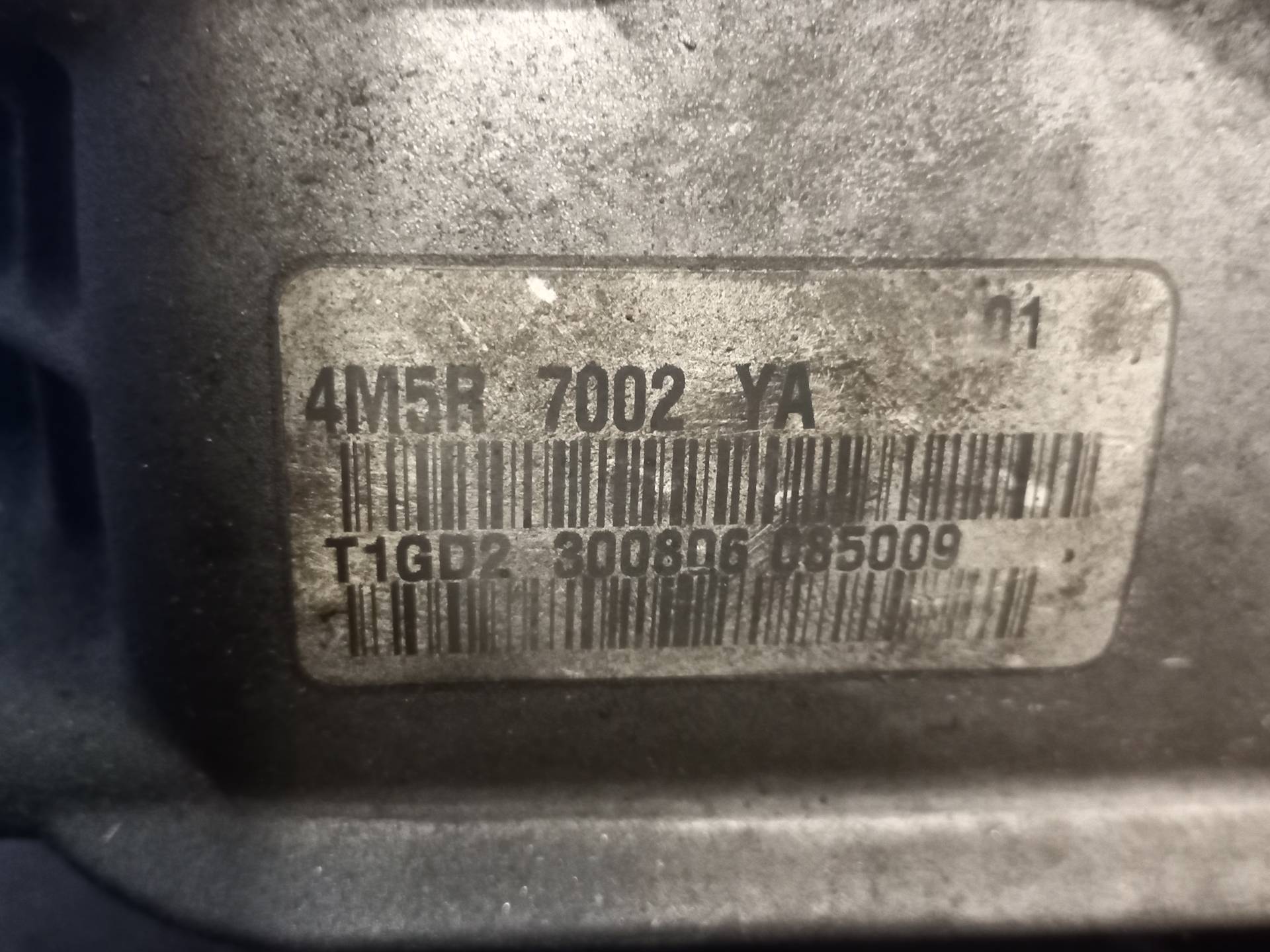 FORD Focus 2 generation (2004-2011) Gearbox 4M5R7002YA 25791423