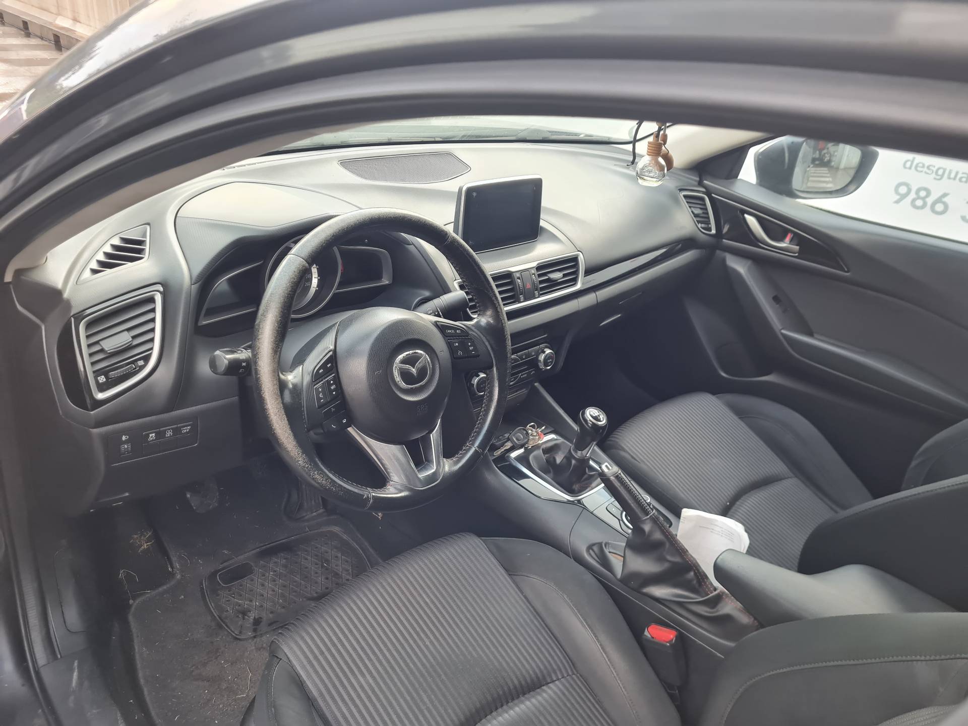 MAZDA 3 BM (2013-2019) Подрулевой переключатель GKK317F897 24887032