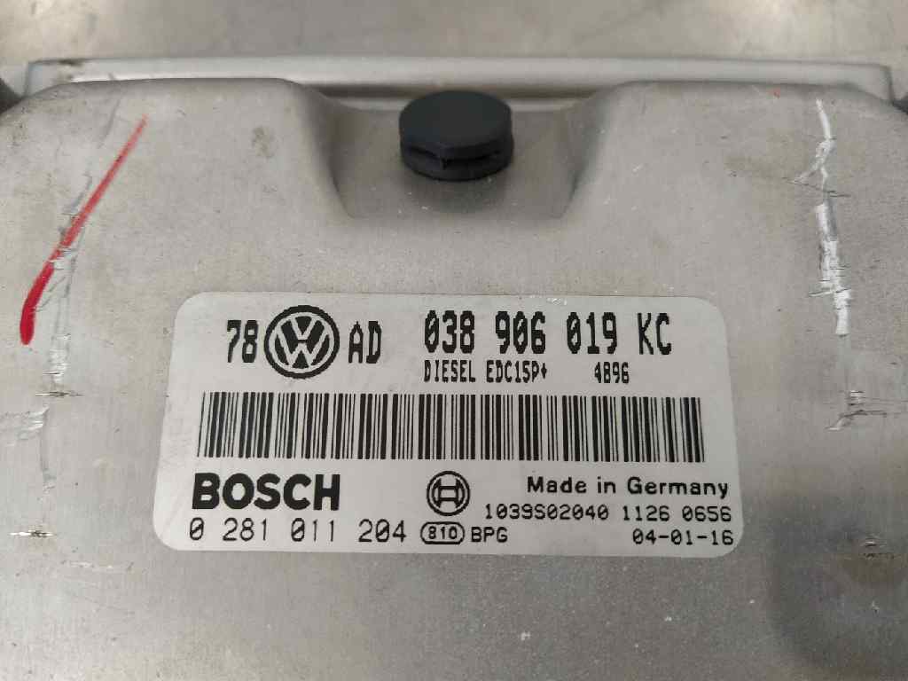 VOLKSWAGEN Passat B5 (1996-2005) Engine Control Unit ECU 038906019KC 26391316