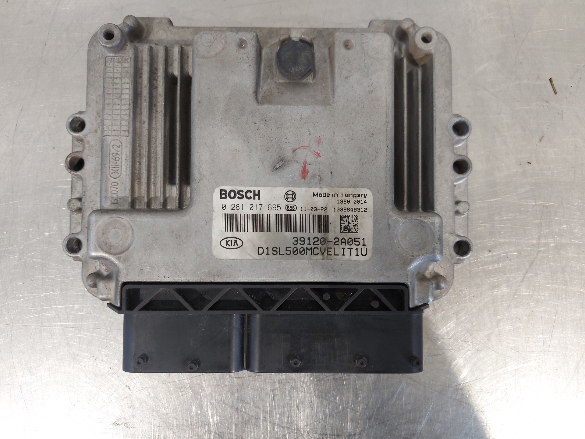 KIA Sportage 3 generation (2010-2015) Engine Control Unit ECU 391202A051 26416686