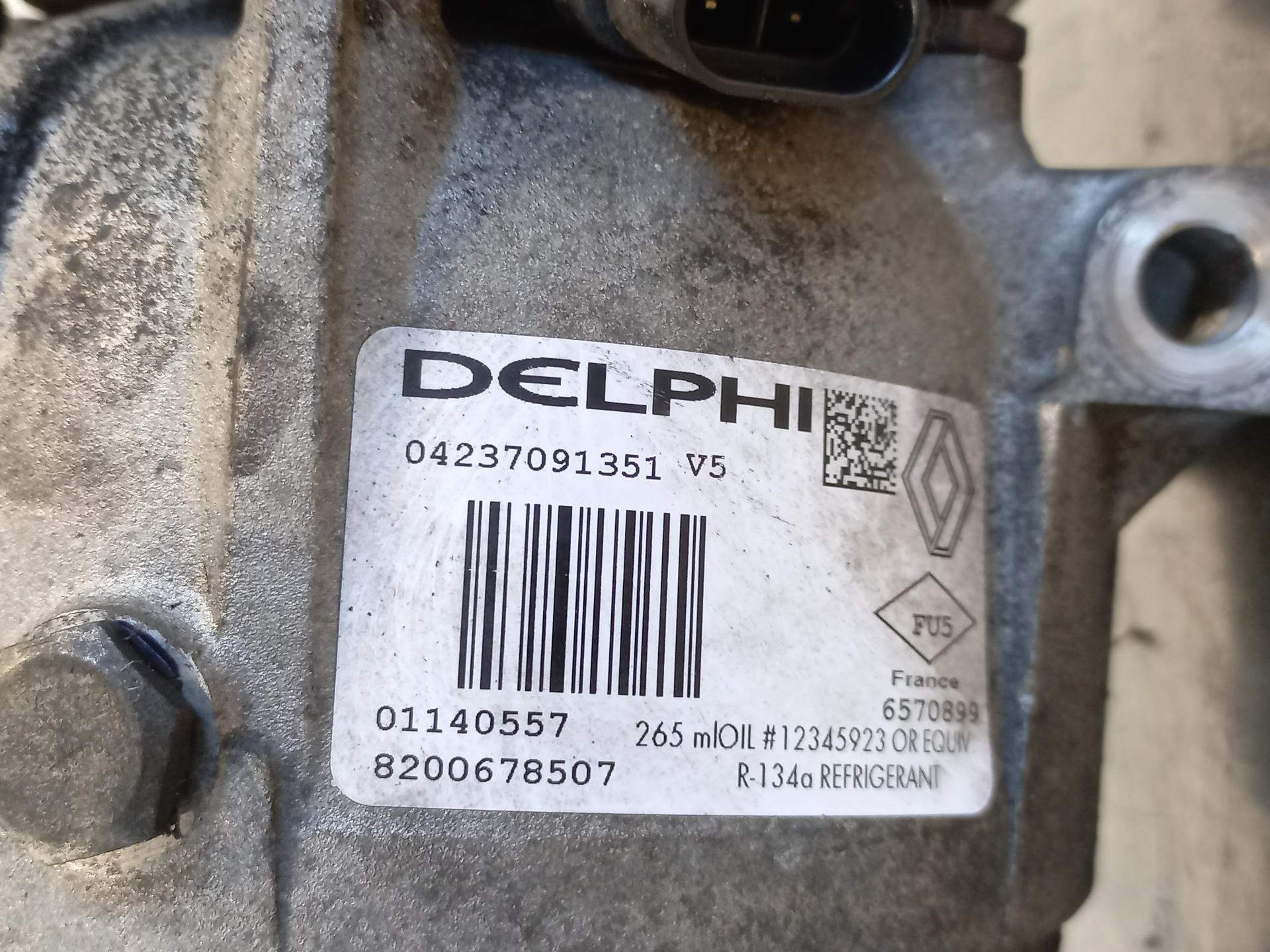 RENAULT Laguna 1 generation (1993-2001) Помпа кондиціонера 8200678507 26416365