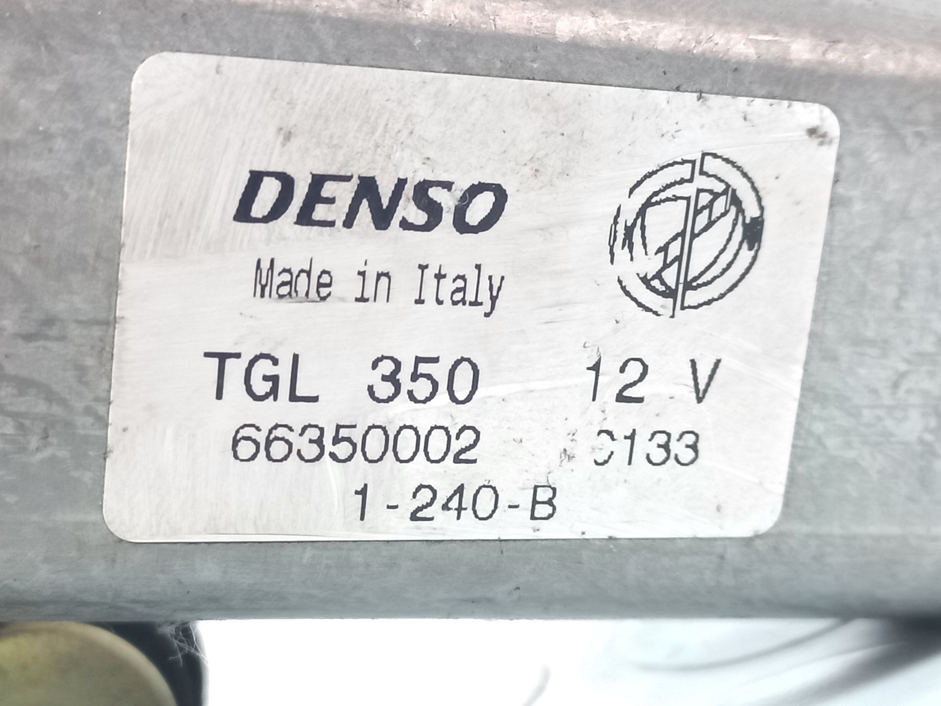 ALFA ROMEO 147 2 generation (2004-2010) Galinio dangčio (bagažinės) valytuvo varikliukas 66350002 24891634