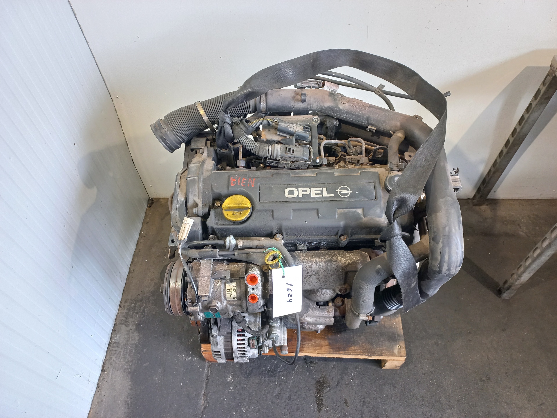 OPEL Corsa C (2000-2006) Engine Y17DTL,189657KMS 24890884