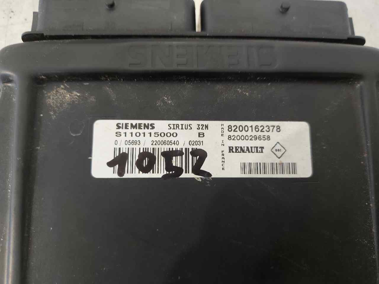 VAUXHALL Блок керування двигуном ECU 8200162378 26408460